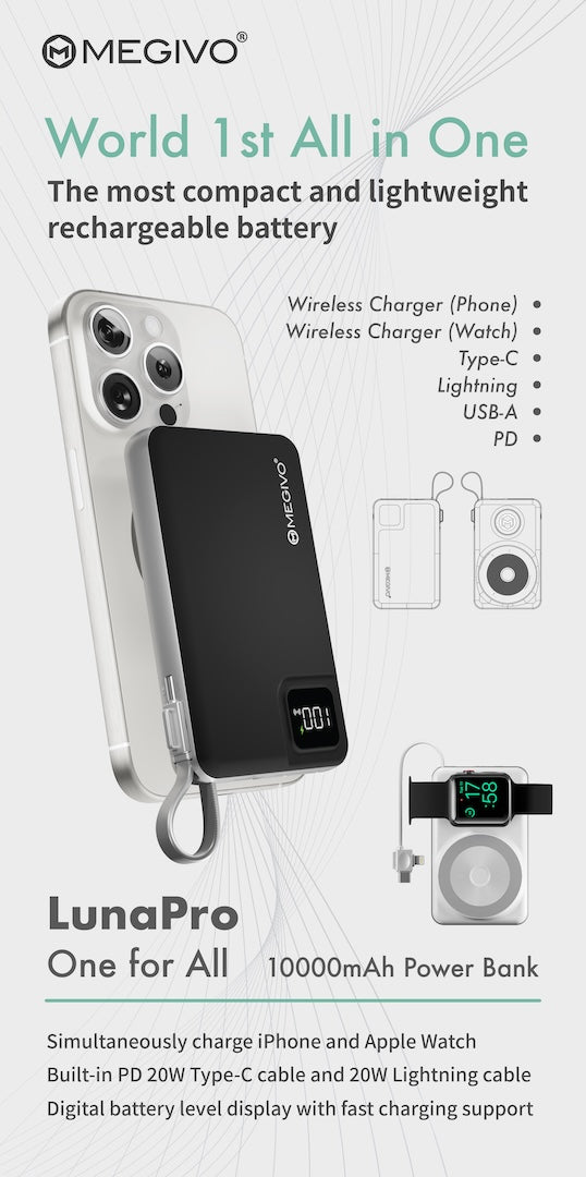 One for All OFA-01 10,000mAH 磁吸無線流動充電器