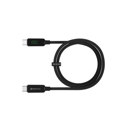 UltraJuice 100W Type C High Speed Numeric Display Charging Cable