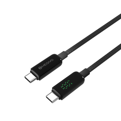 UltraJuice 100W Type C High Speed Numeric Display Charging Cable