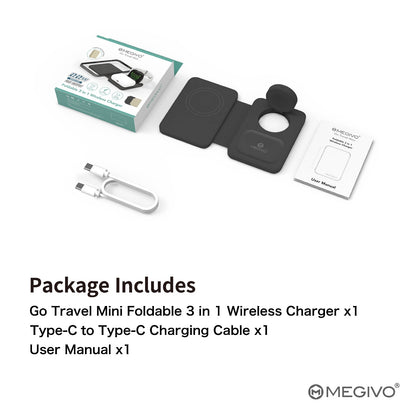 Go Travel Mini 3合1 無線充電板