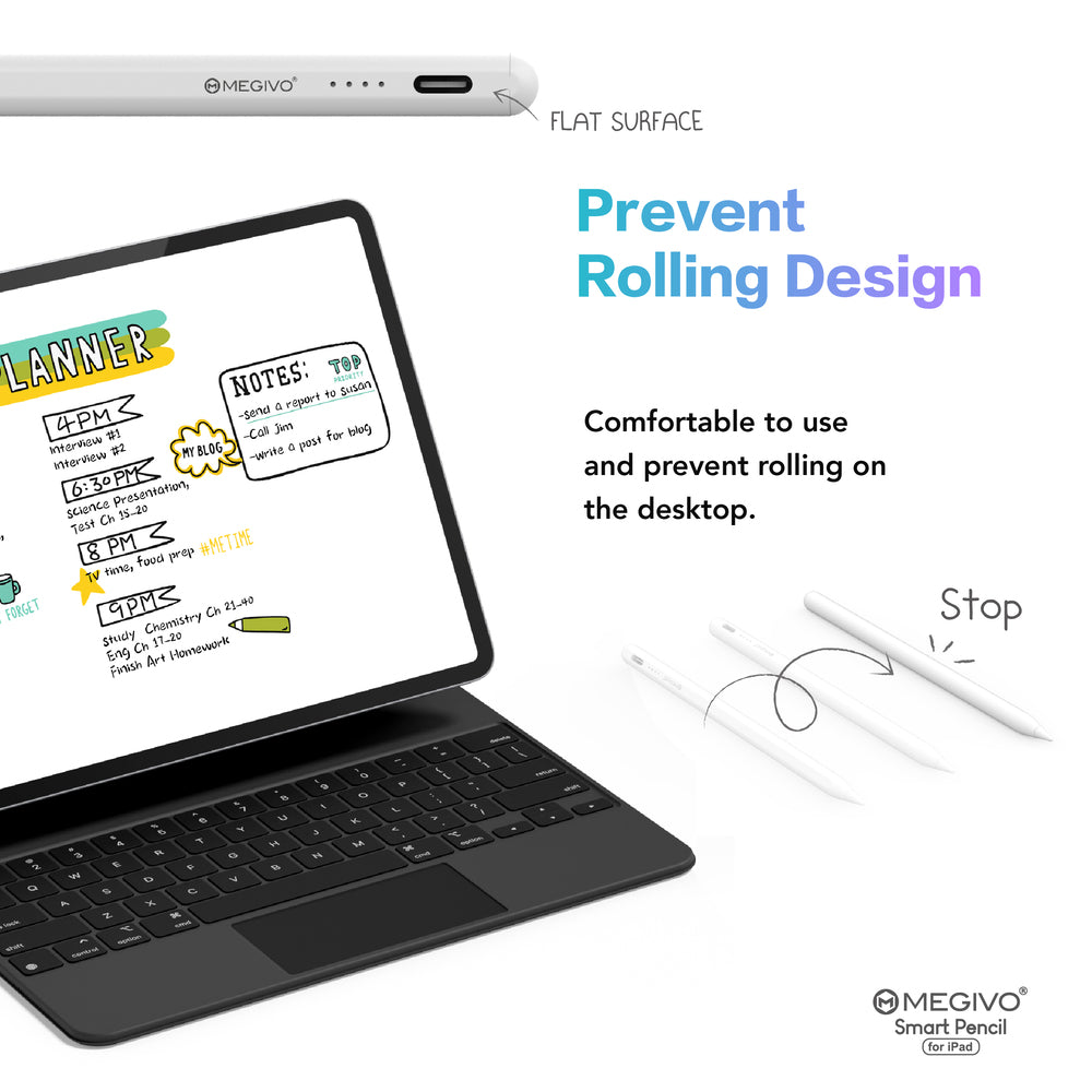 Smart Pencil for iPad | Magnetic Active Stylus Pen