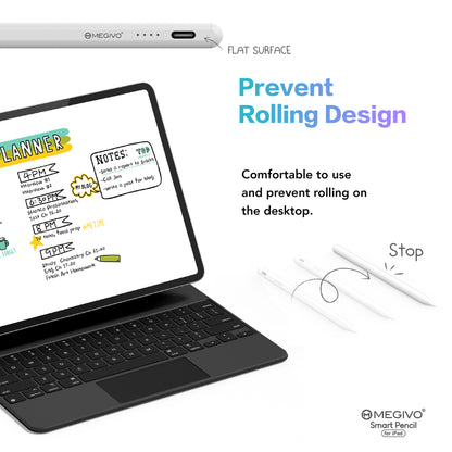 Smart Pencil for iPad | Magnetic Active Stylus Pen
